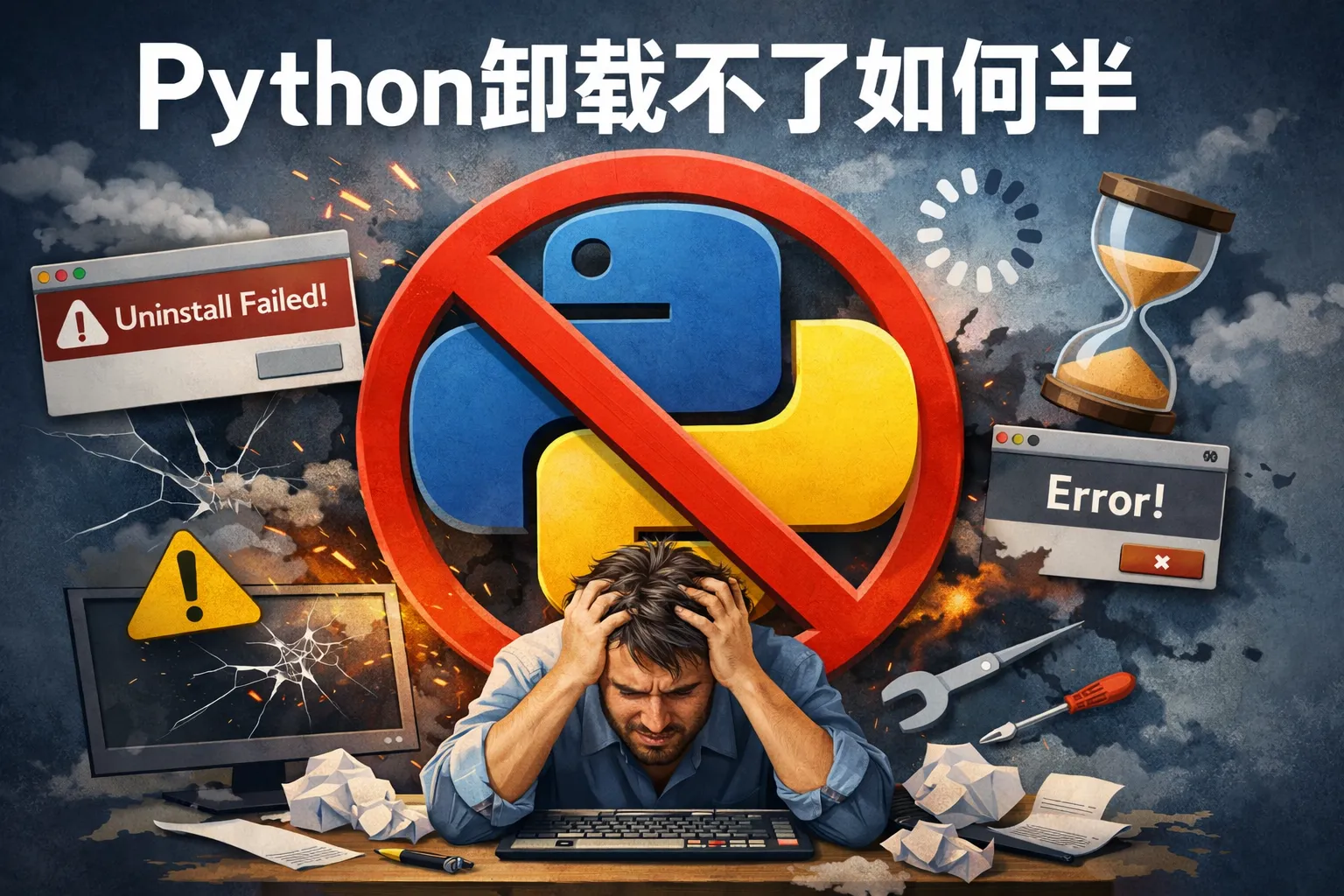 python卸载不了如何半