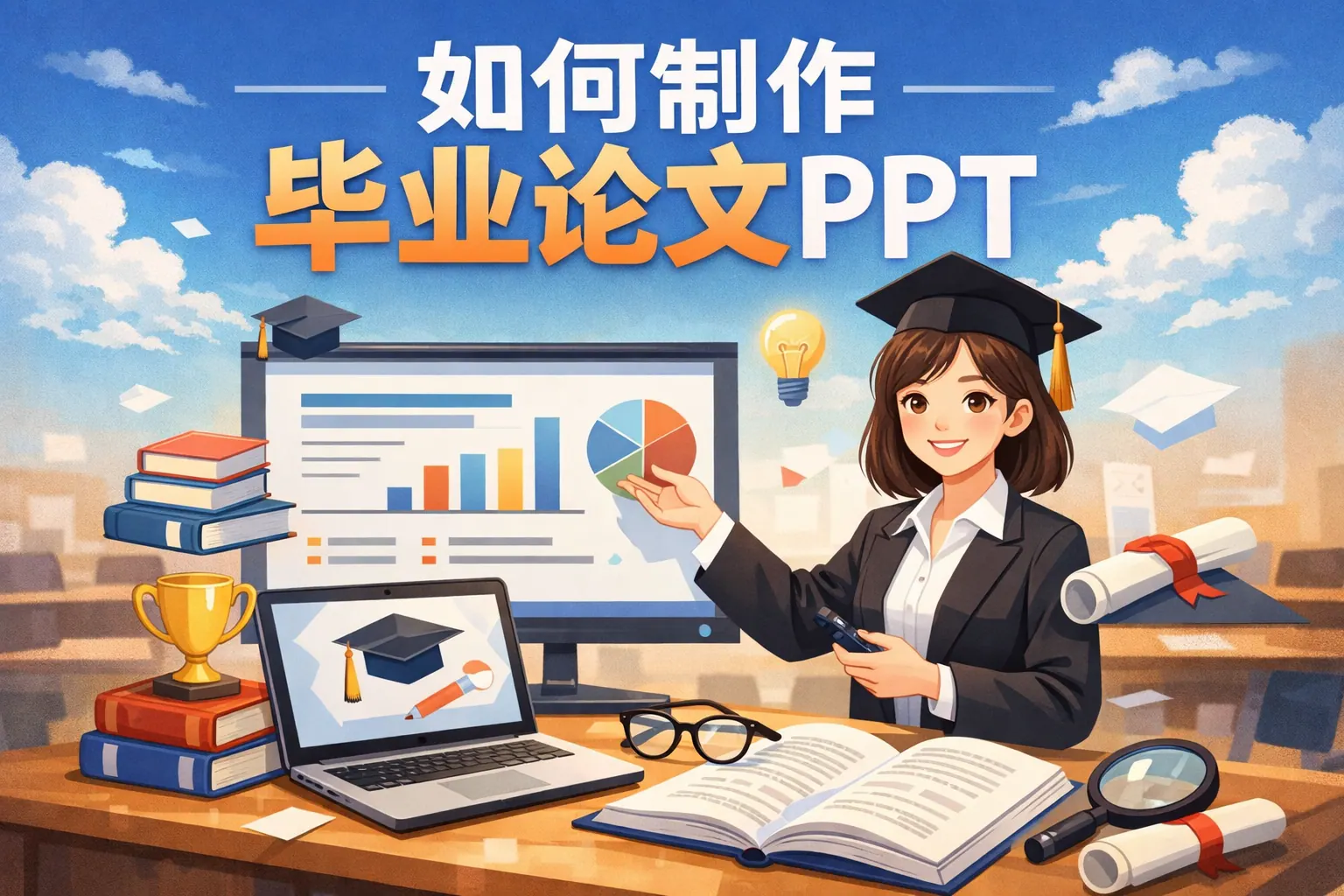 如何制作毕业论文ppt