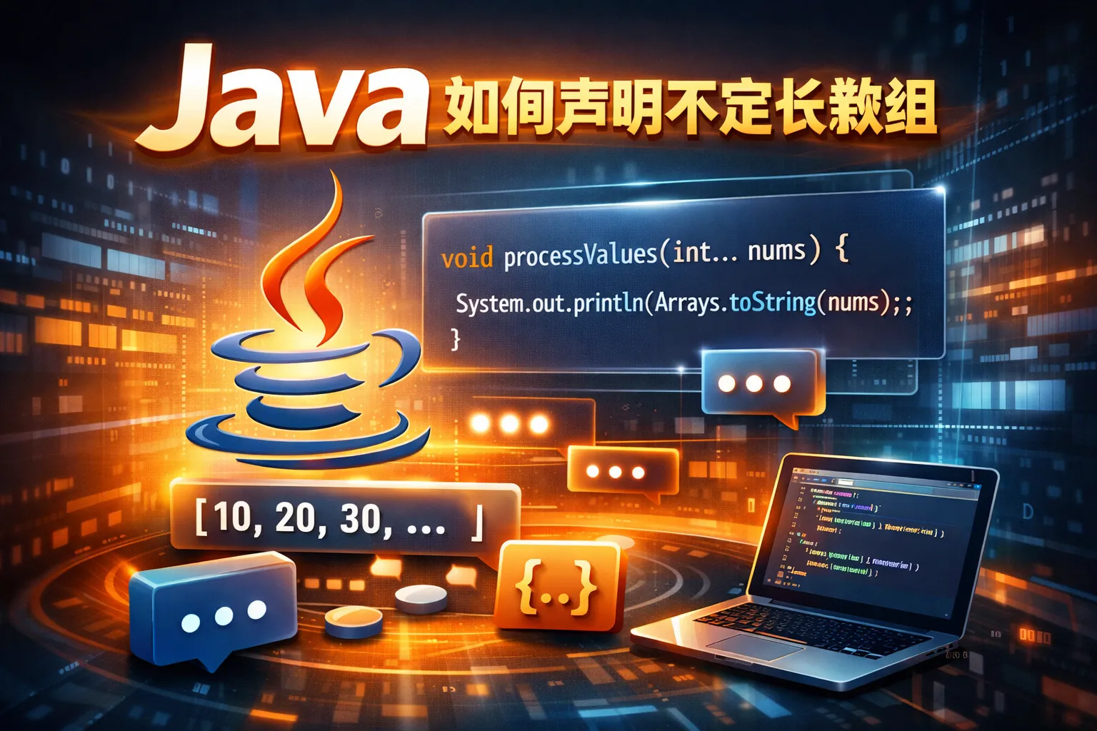 Java如何声明不定长数组