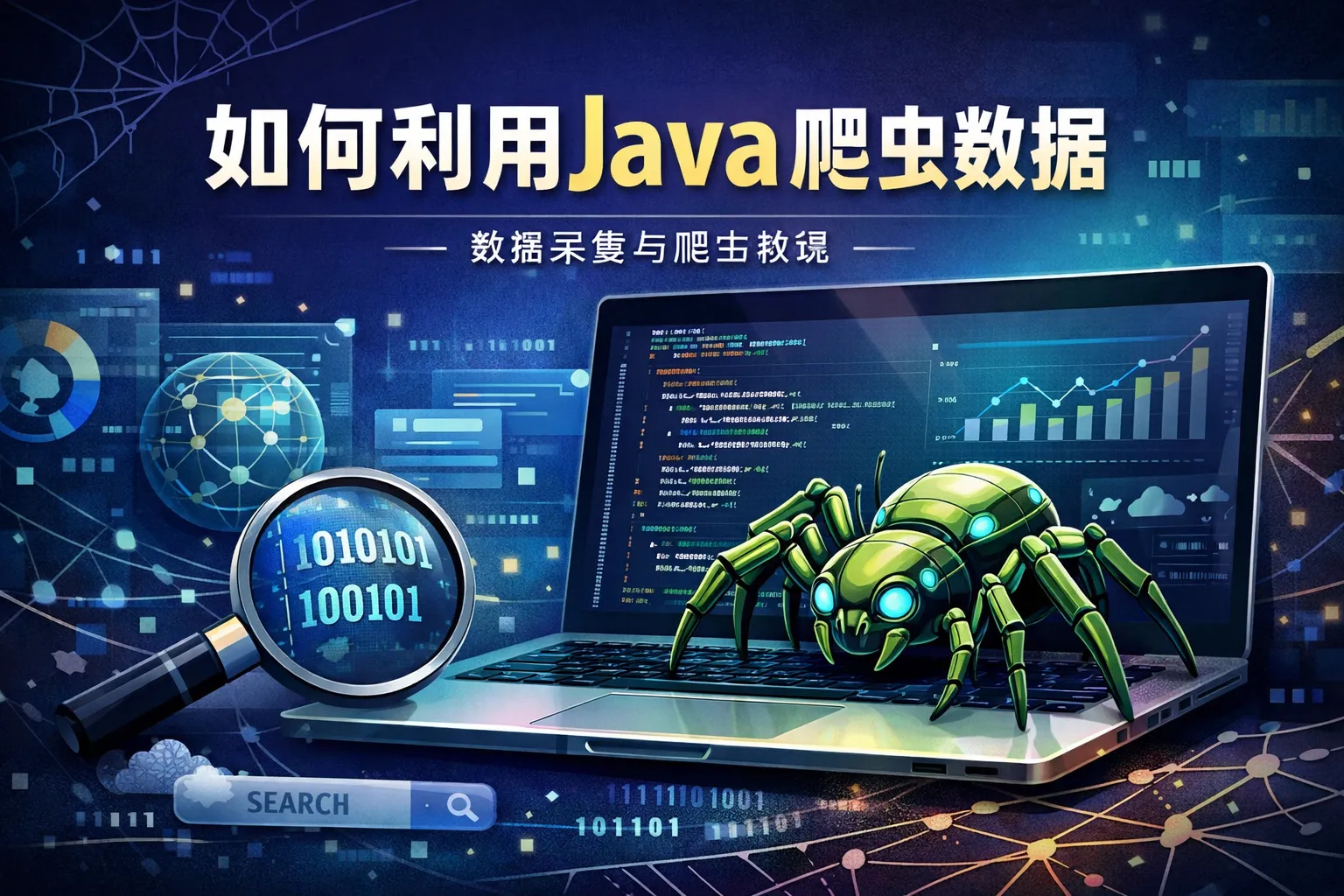 如何利用java爬虫获取数据