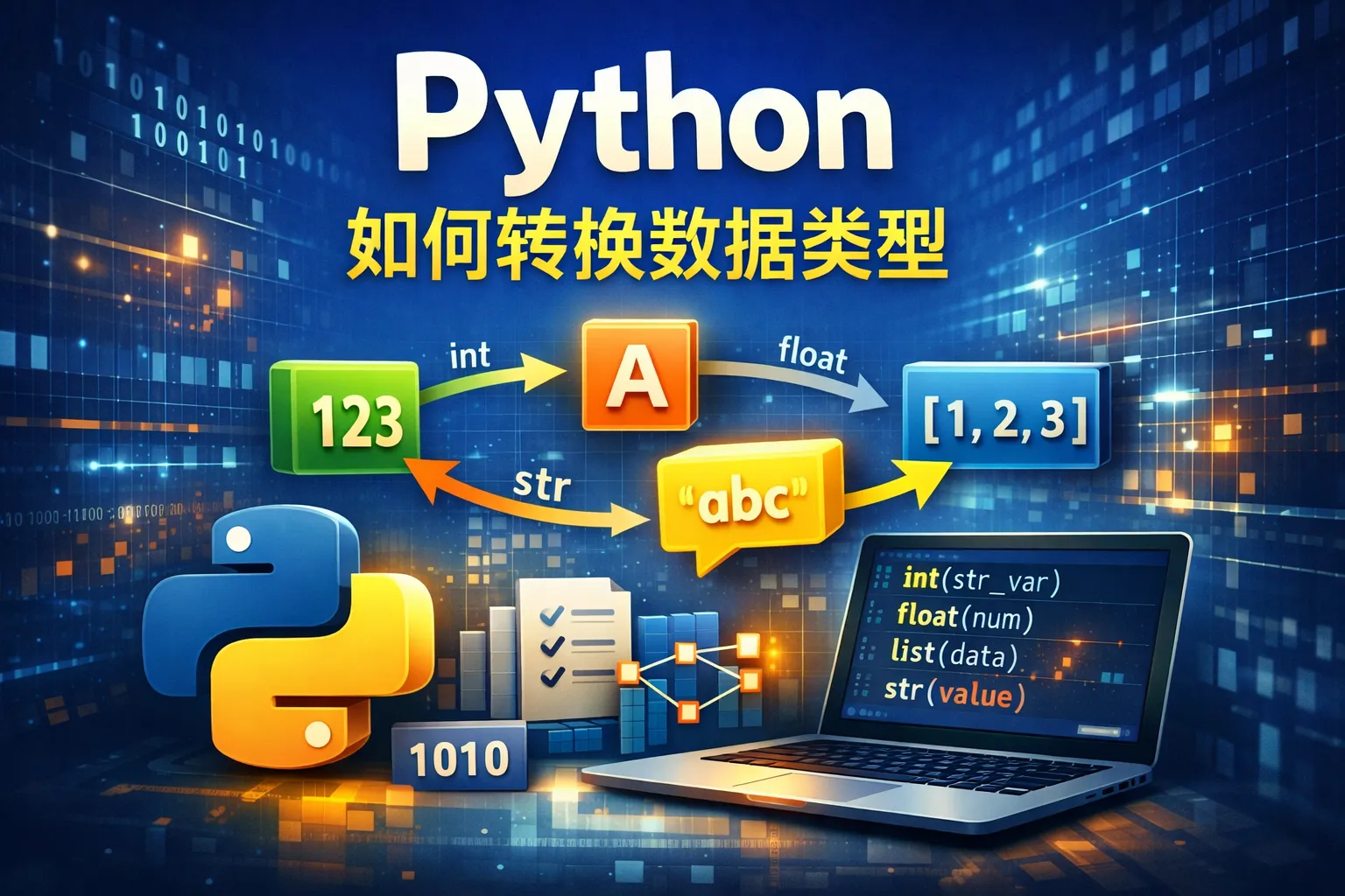 python 如何转换数据类型