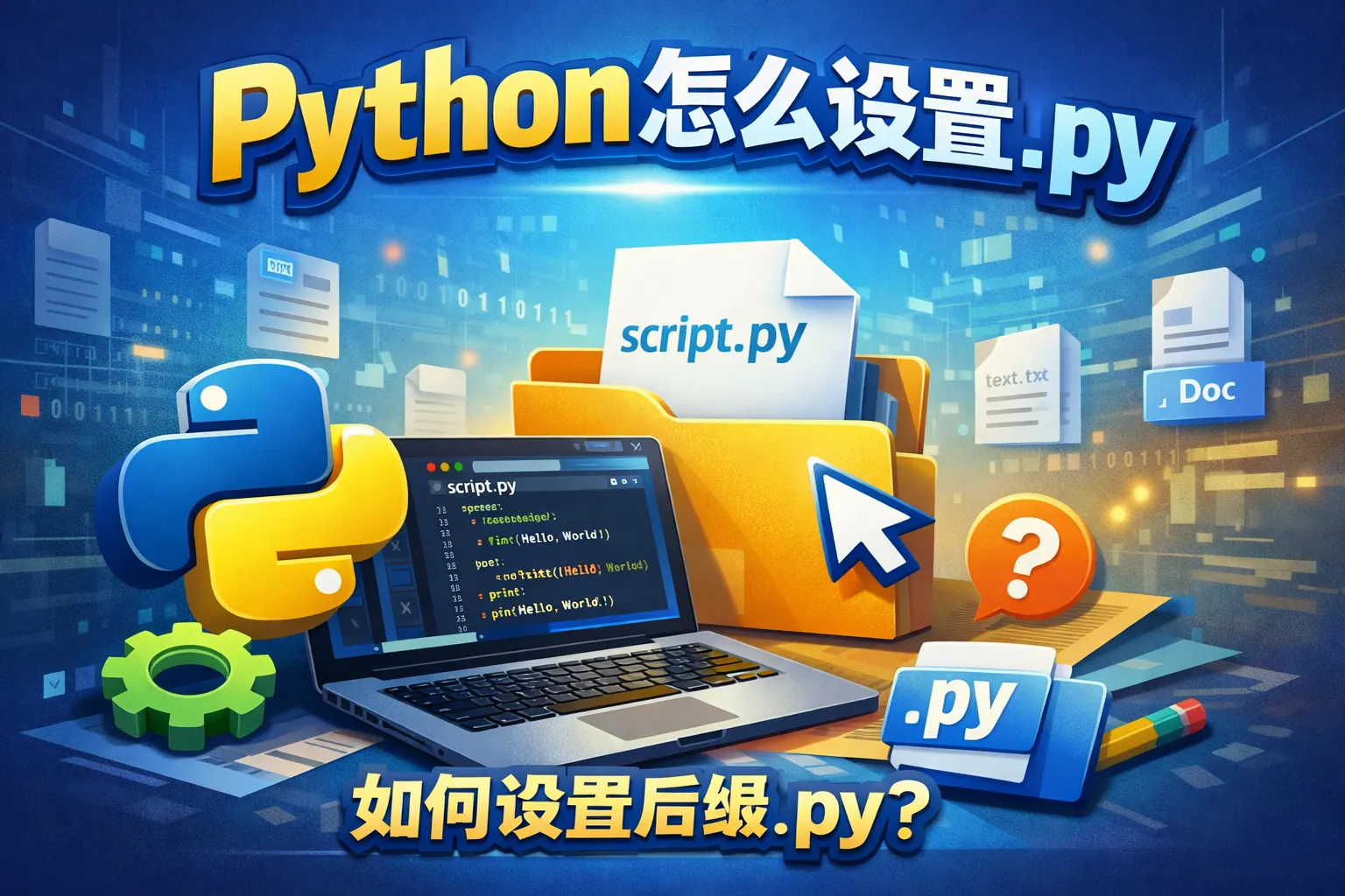 python怎么设置后缀py
