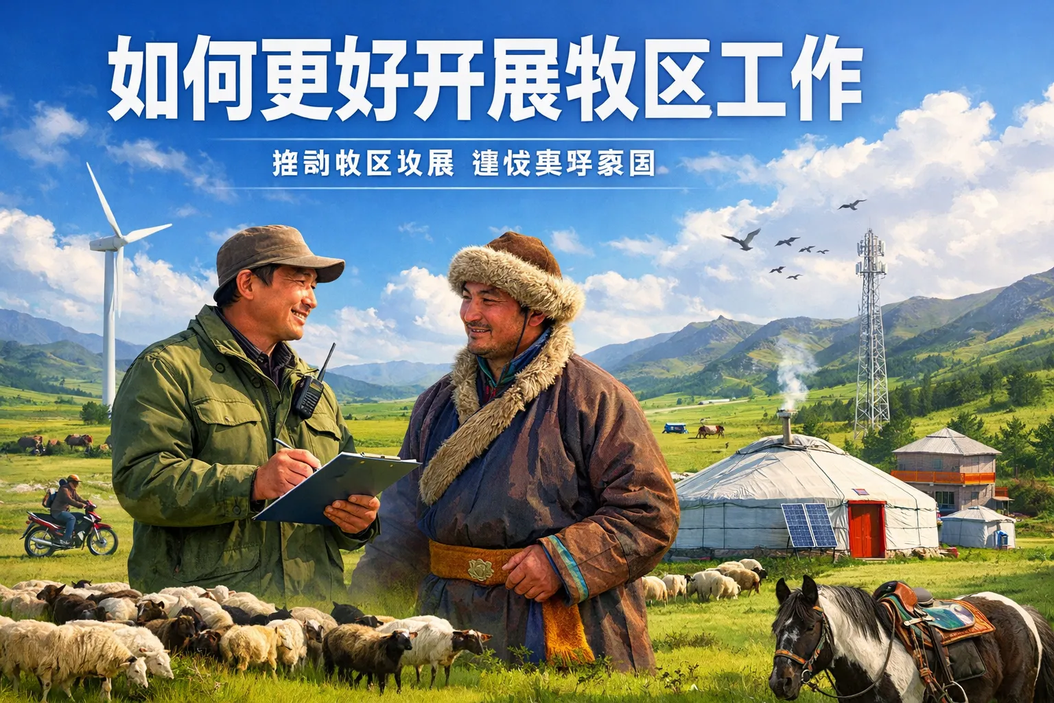 如何更好开展牧区工作