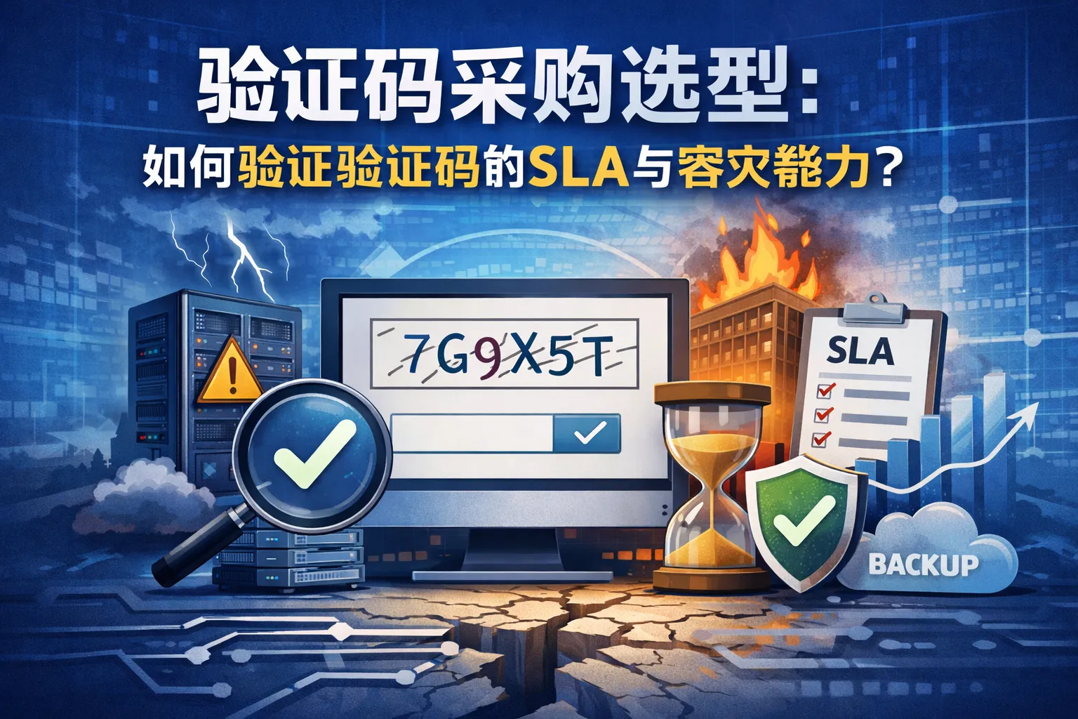 验证码采购选型:如何验证验证码的SLA与容灾能力?