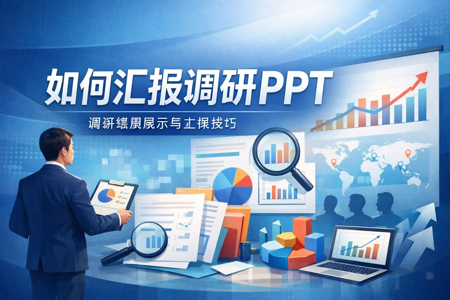如何汇报调研ppt