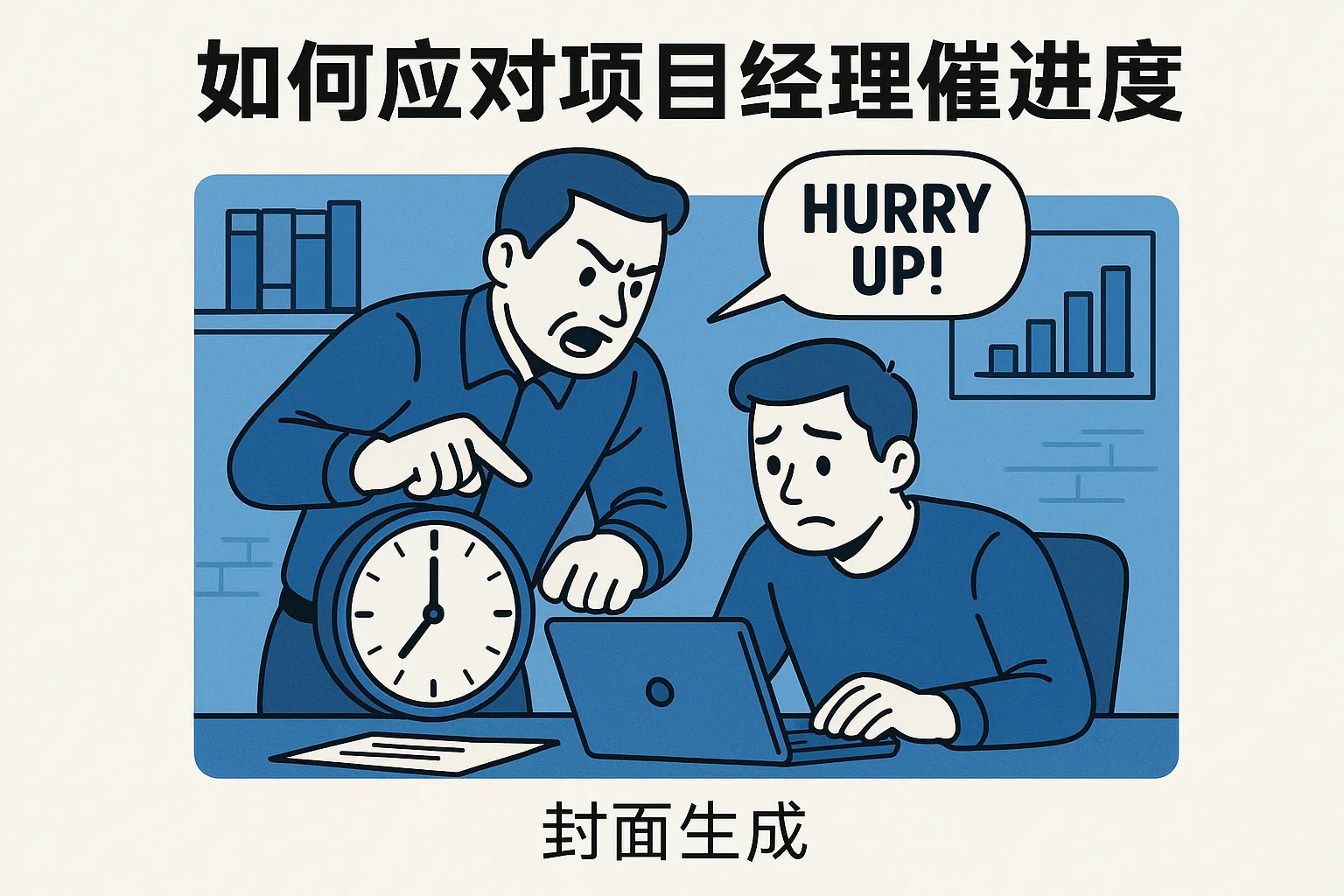 如何应对项目经理催进度