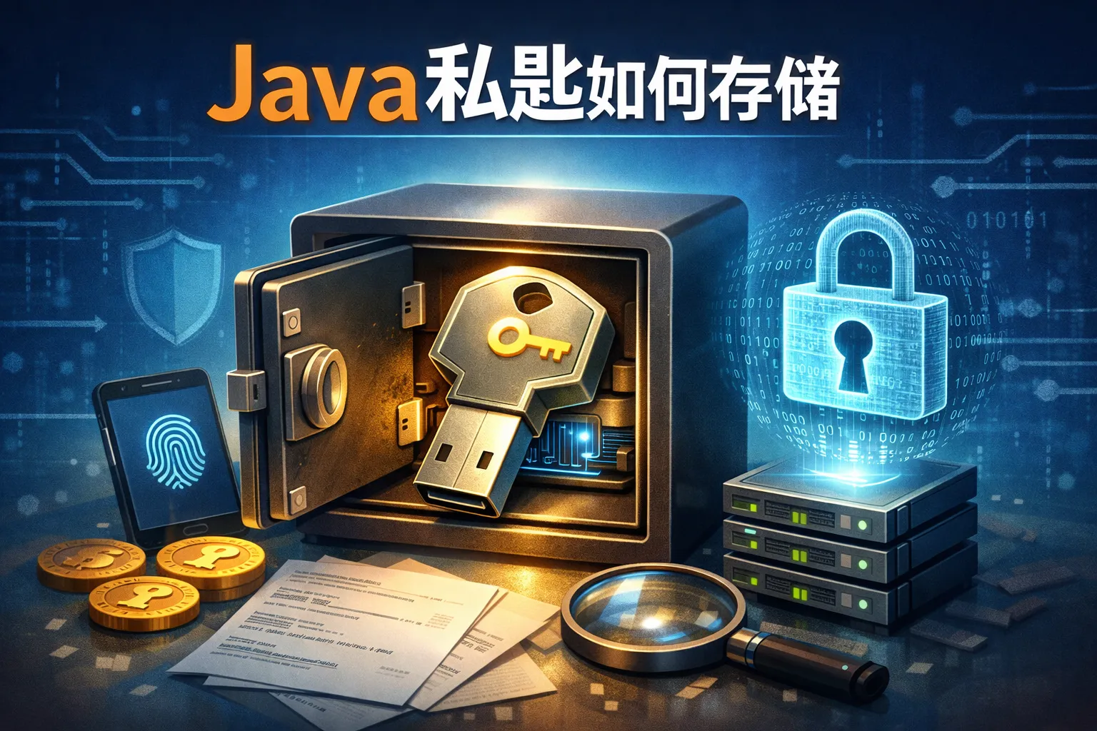 java 私匙如何存储