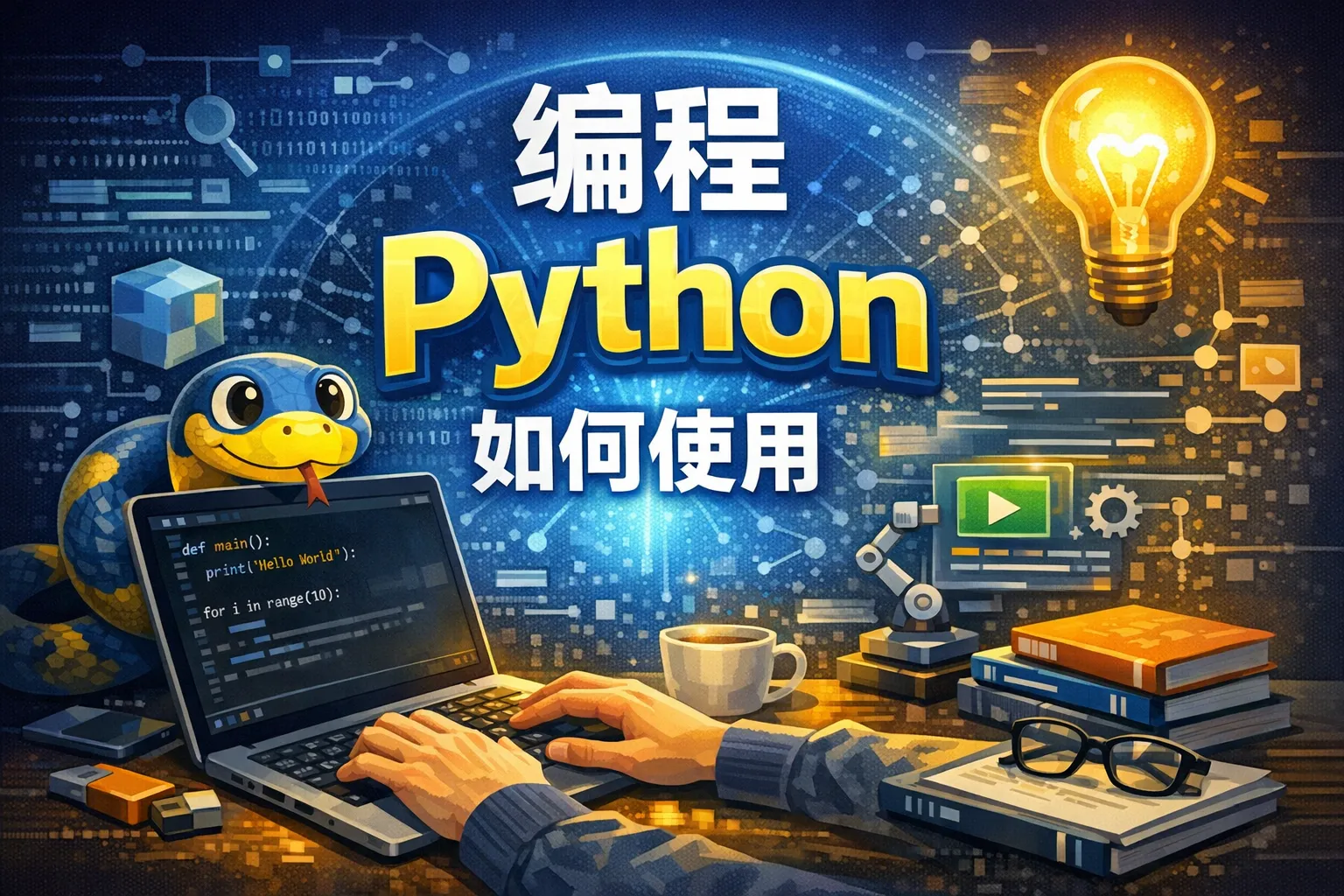 编程python 如何使用