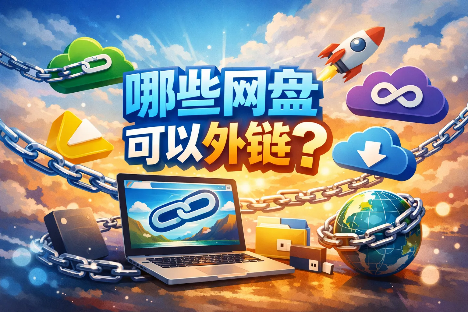 哪些网盘可以外链