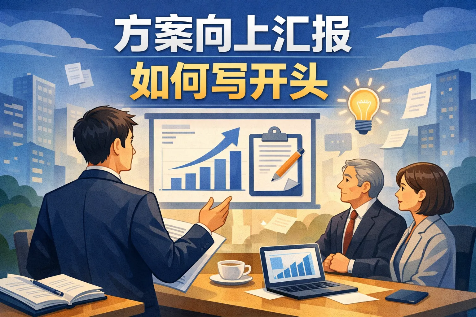 方案向上汇报如何写开头