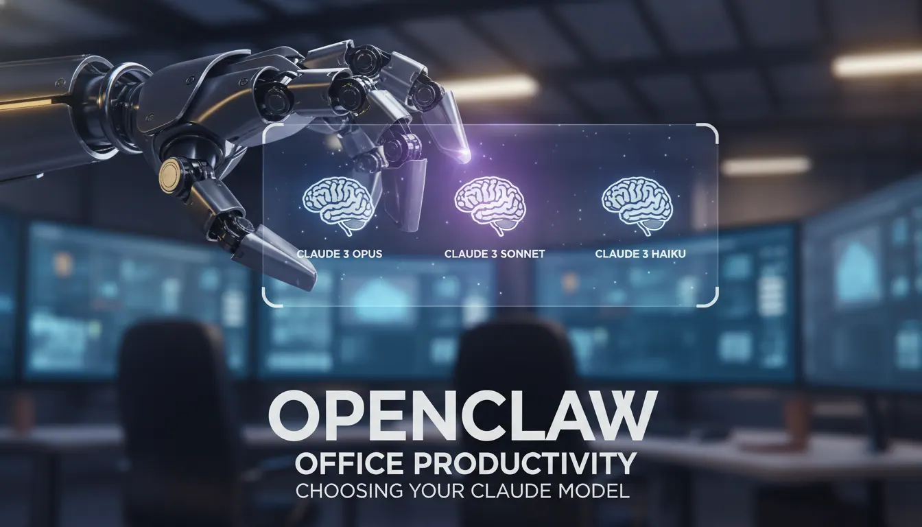 OpenClaw用于日常办公时如何选择Claude模型