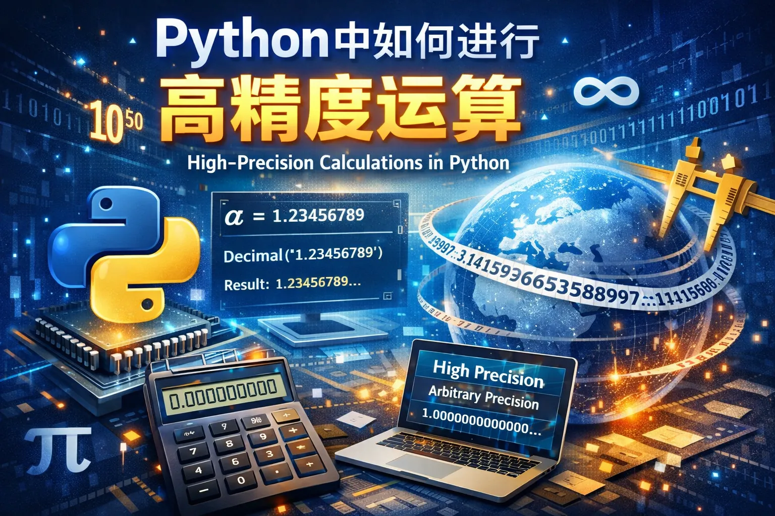 python中如何进行高精度运算