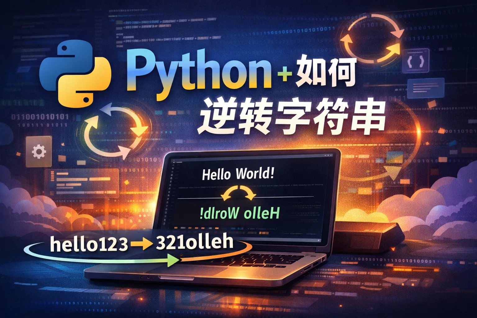 python+如何逆转字符串