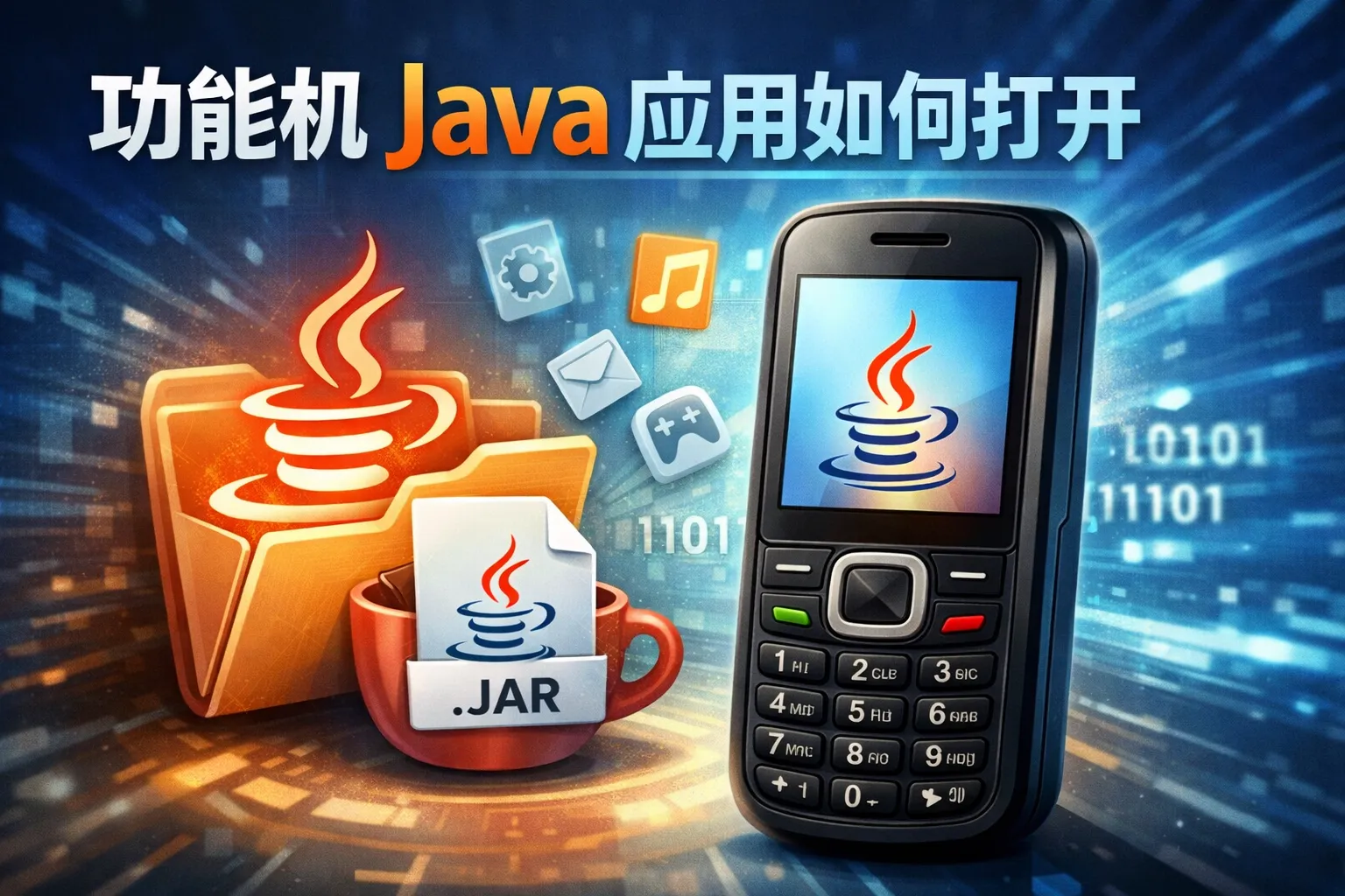 功能机java应用如何打开