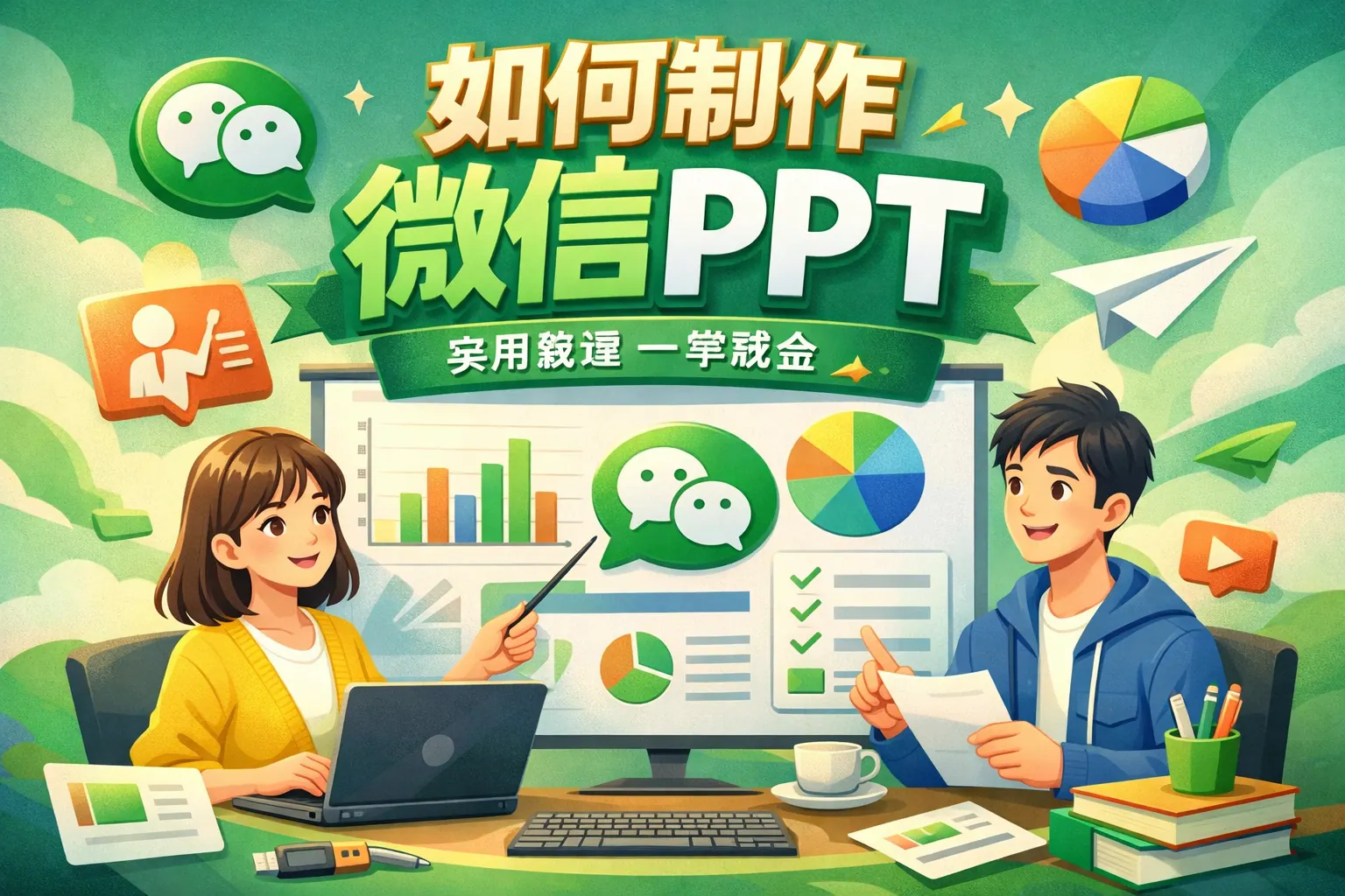 如何制作微信ppt