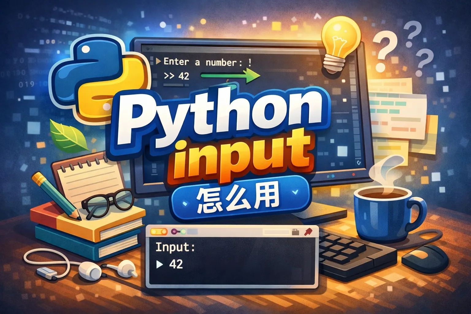 python intput怎么用