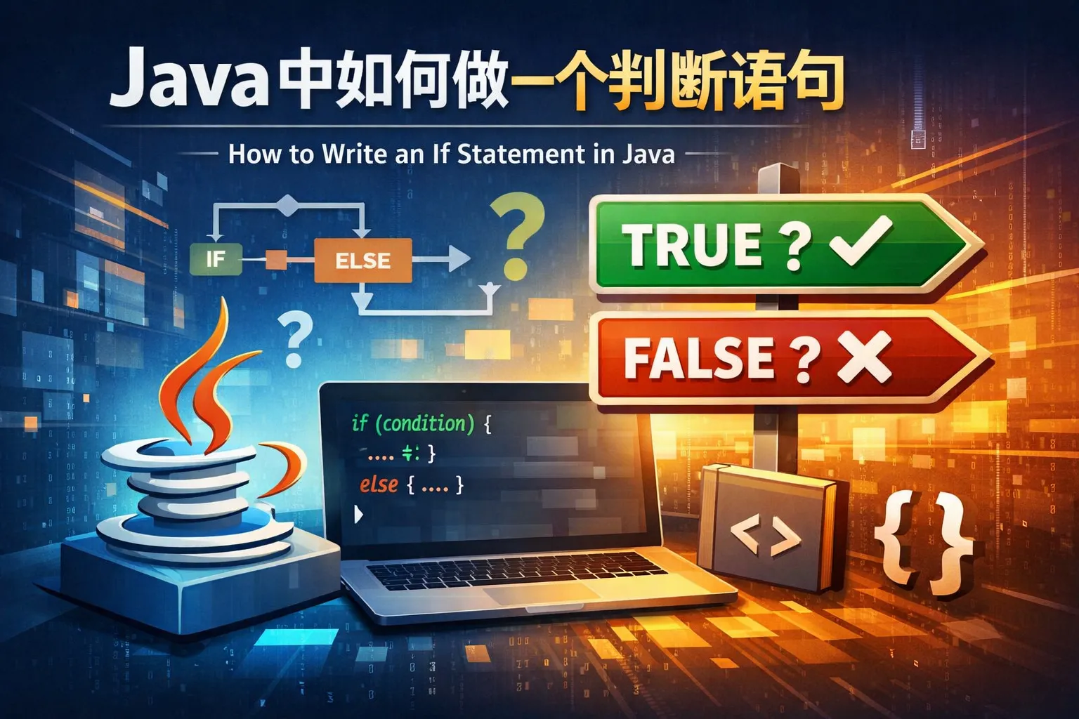 java中如何做一个判断语句