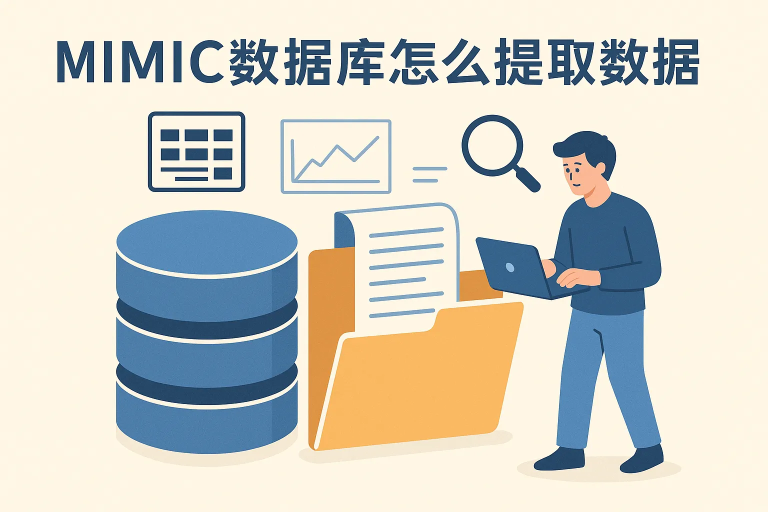 mimic数据库怎么提取数据