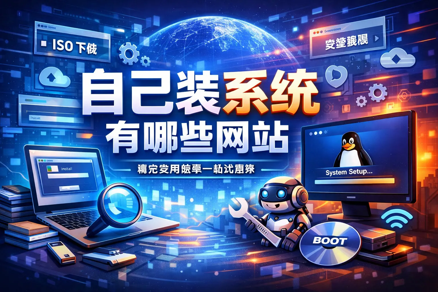 自己装系统有哪些网站
