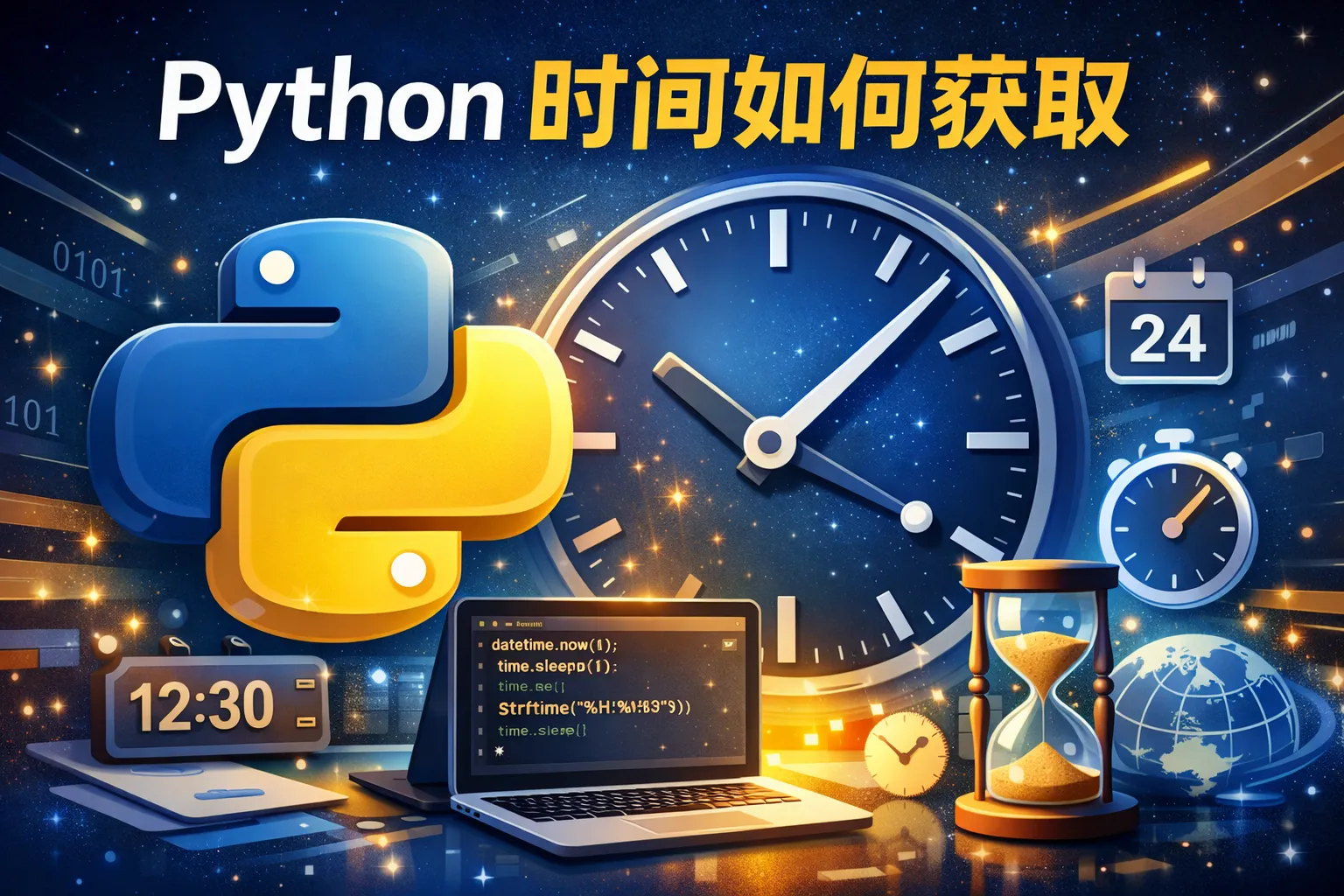 python 时间如何获取