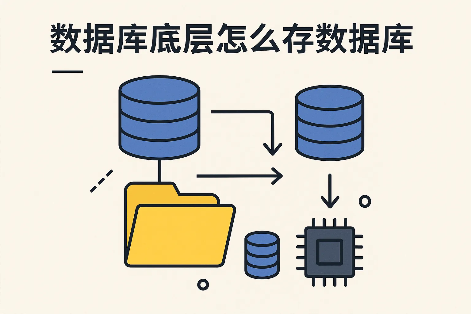 数据库底层怎么存数据库
