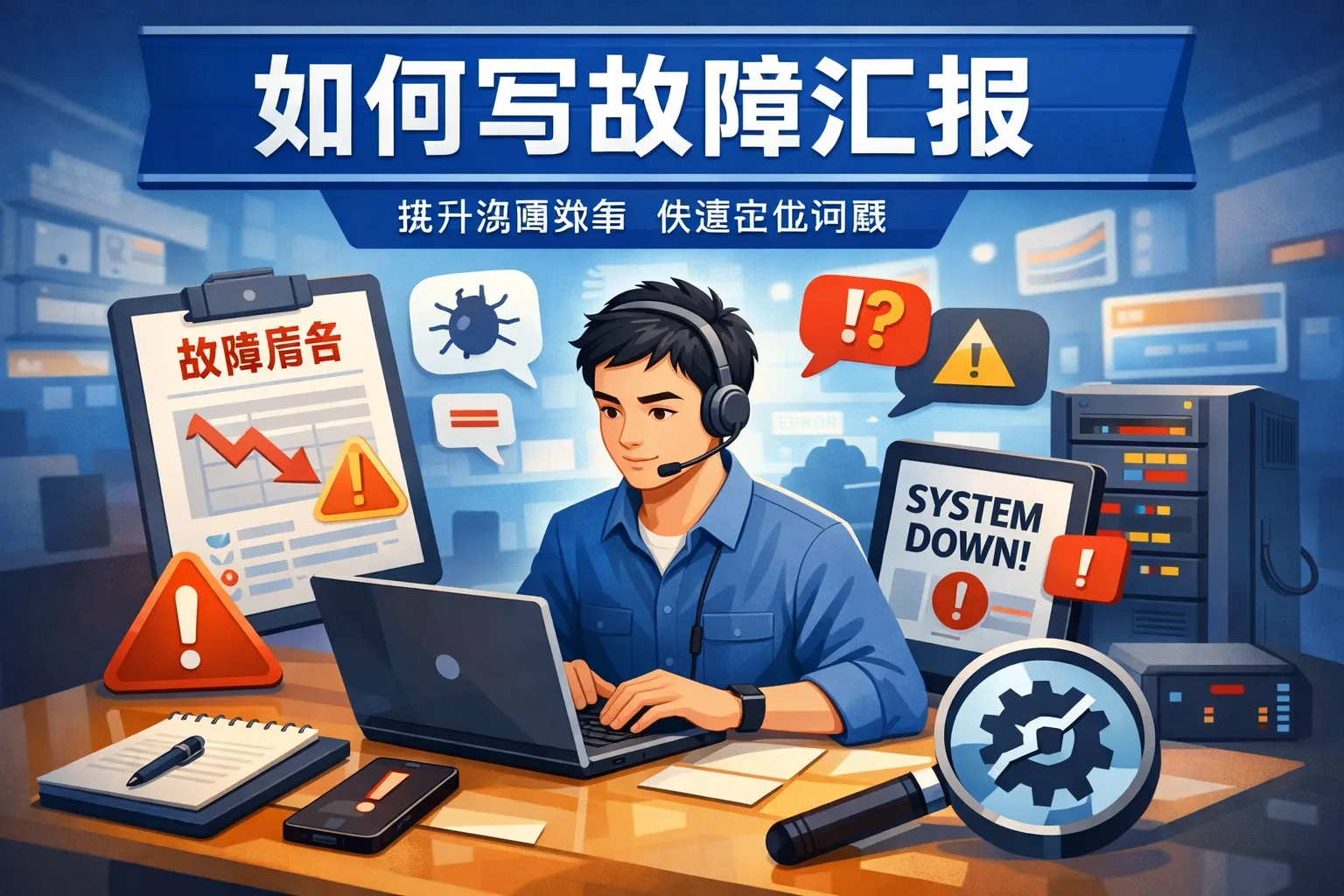如何写故障汇报