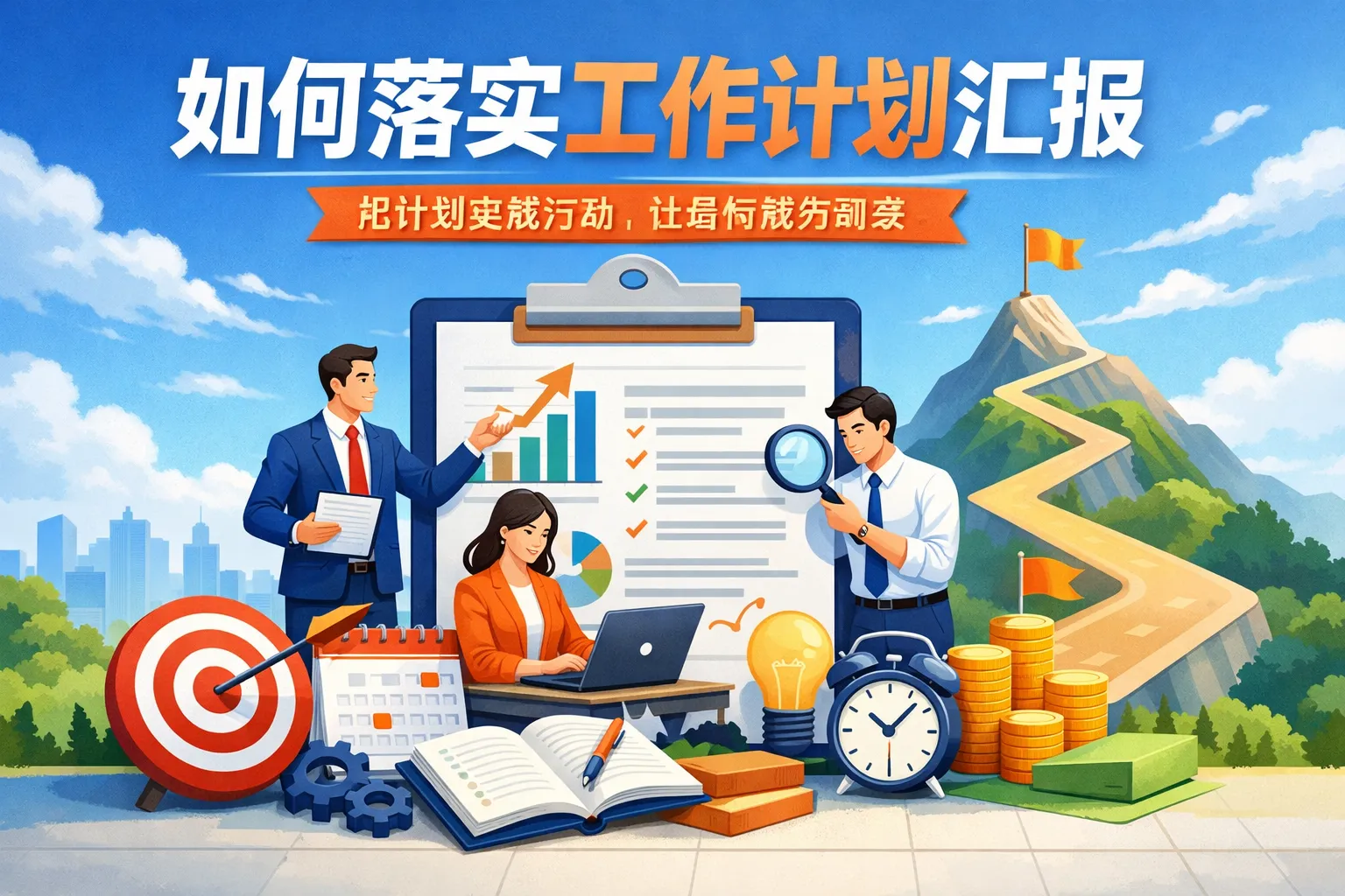 如何落实工作计划汇报