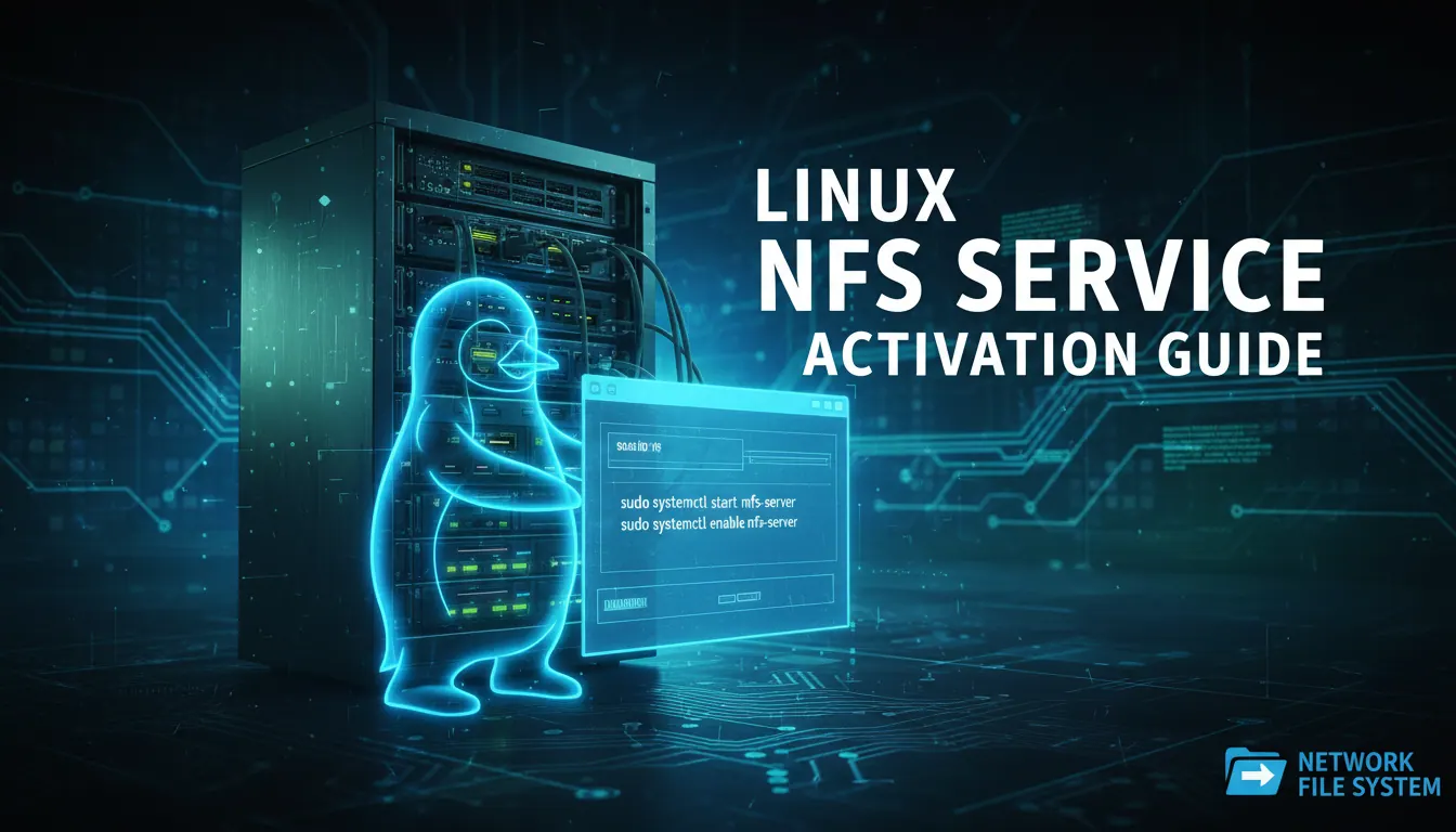 linux如何开启nfs服务