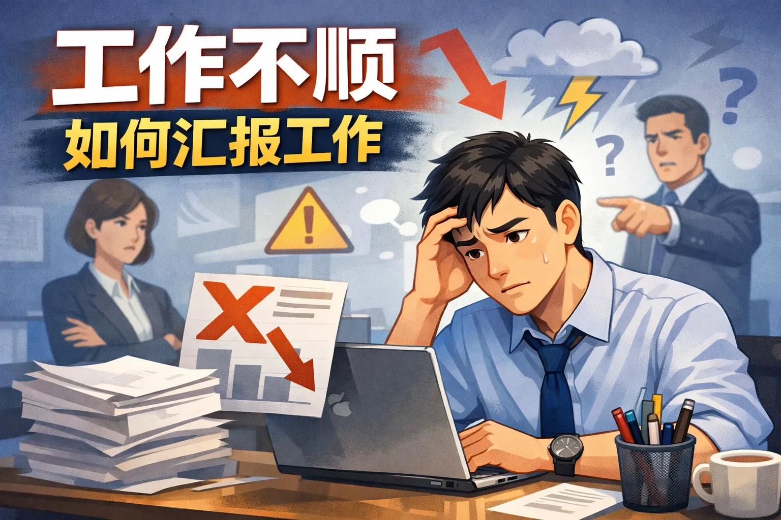 工作不顺如何汇报工作
