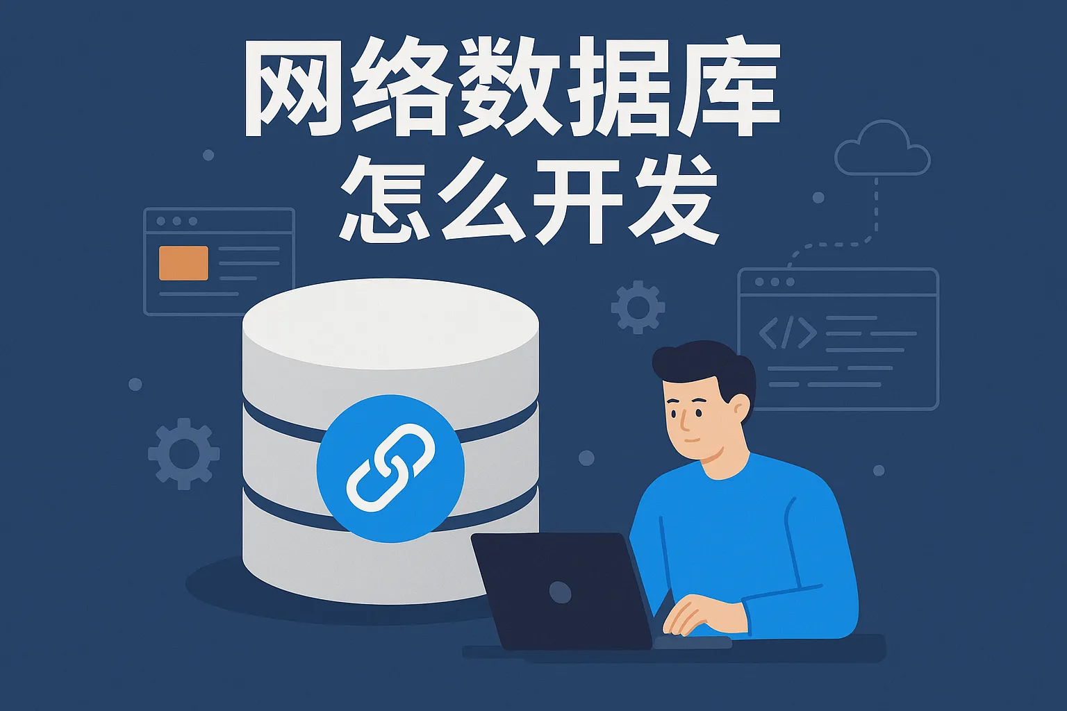 网络数据库怎么开发