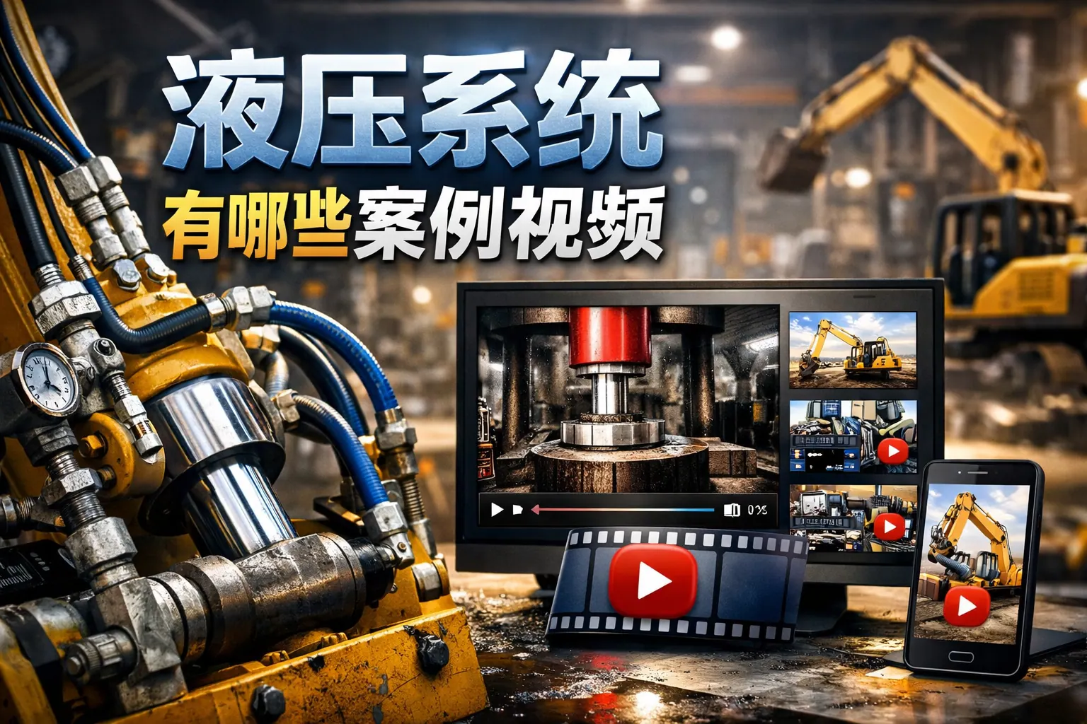 液压系统有哪些案例视频