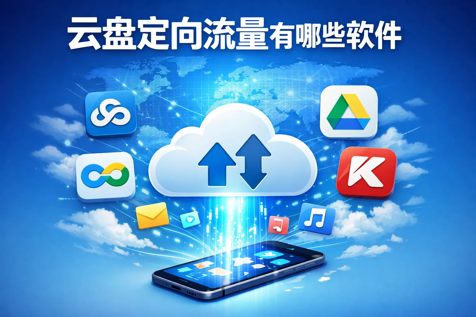 云盘定向流量有哪些软件