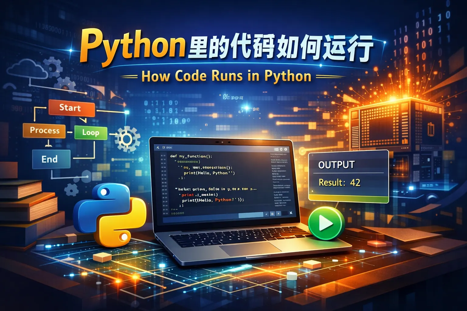 python里的代码如何运行