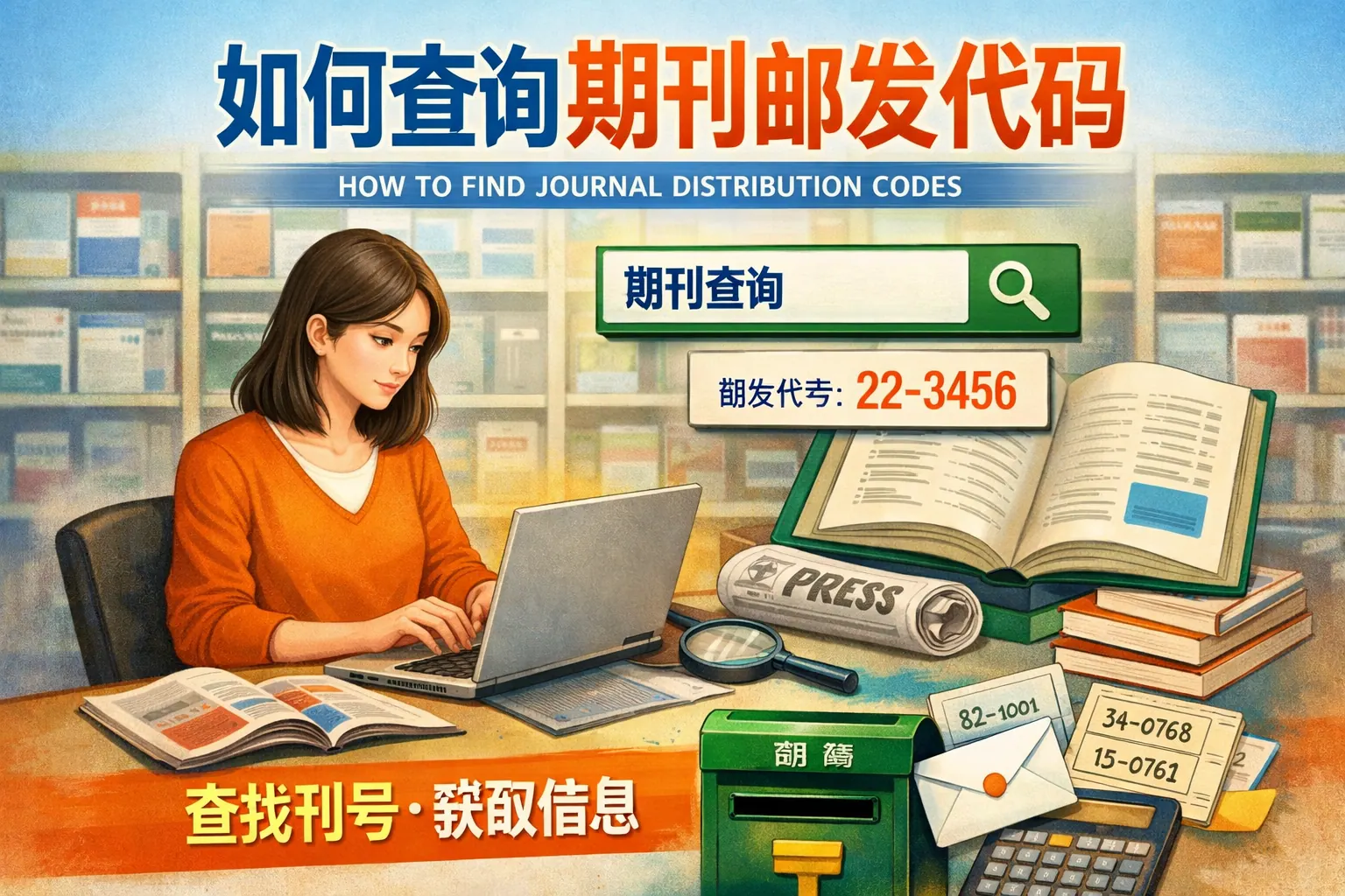 如何查询期刊邮发代码