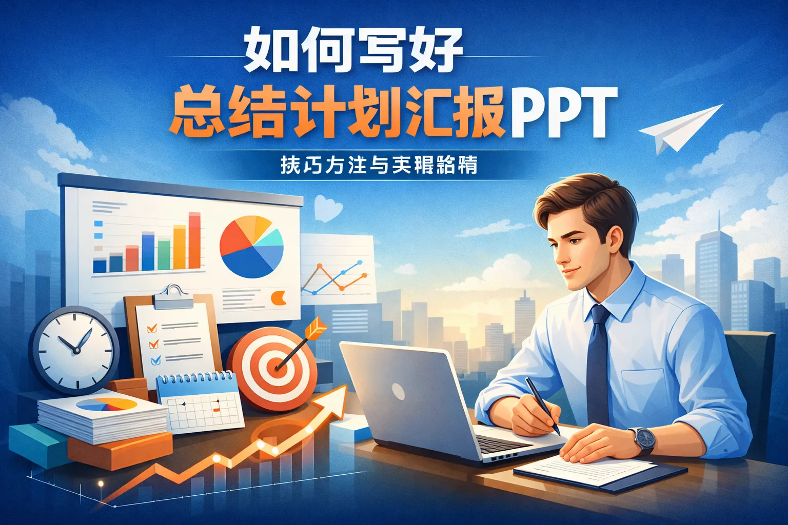 如何写好总结计划汇报ppt