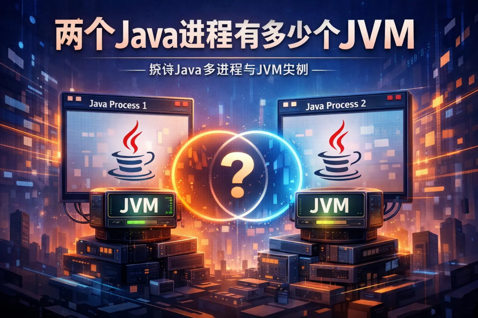 两个java进程有多少个jvm