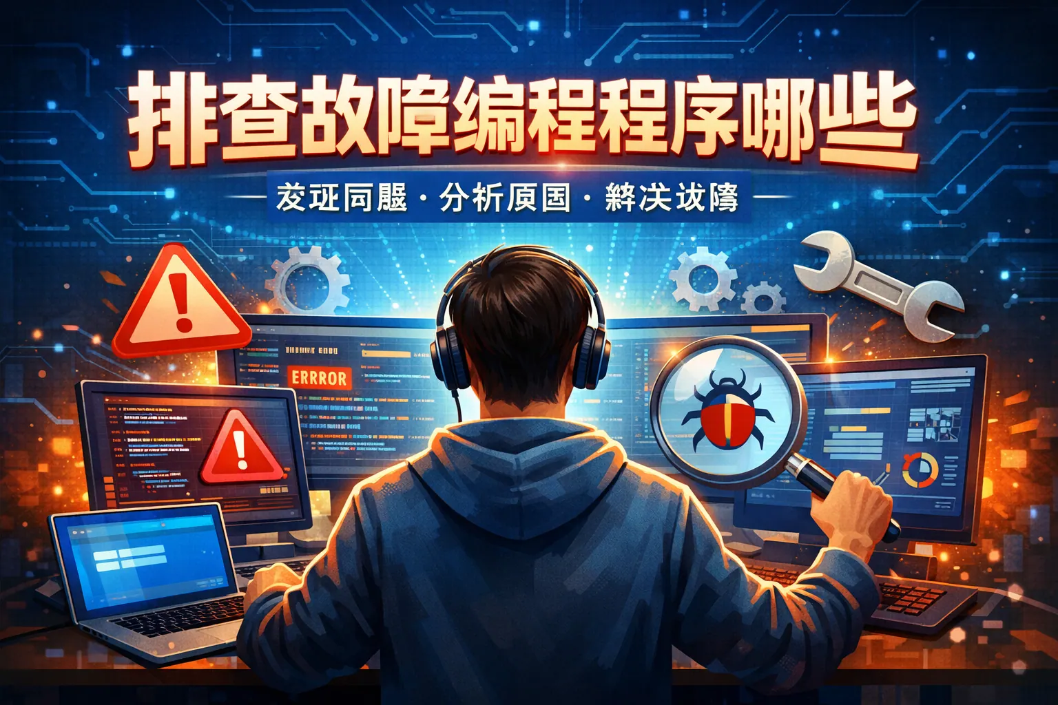 排查故障编程程序有哪些