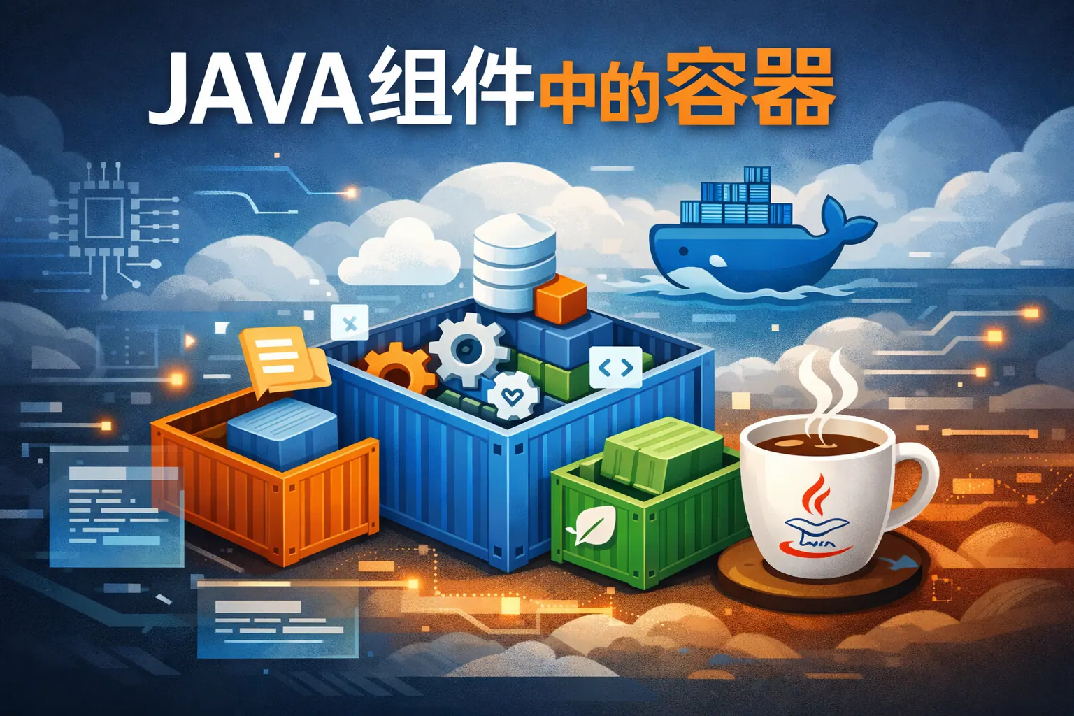 JAVA组件中容器有