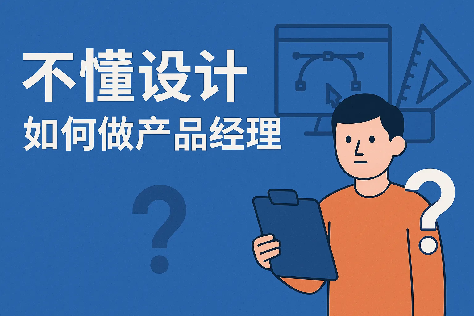 不懂设计如何做产品经理