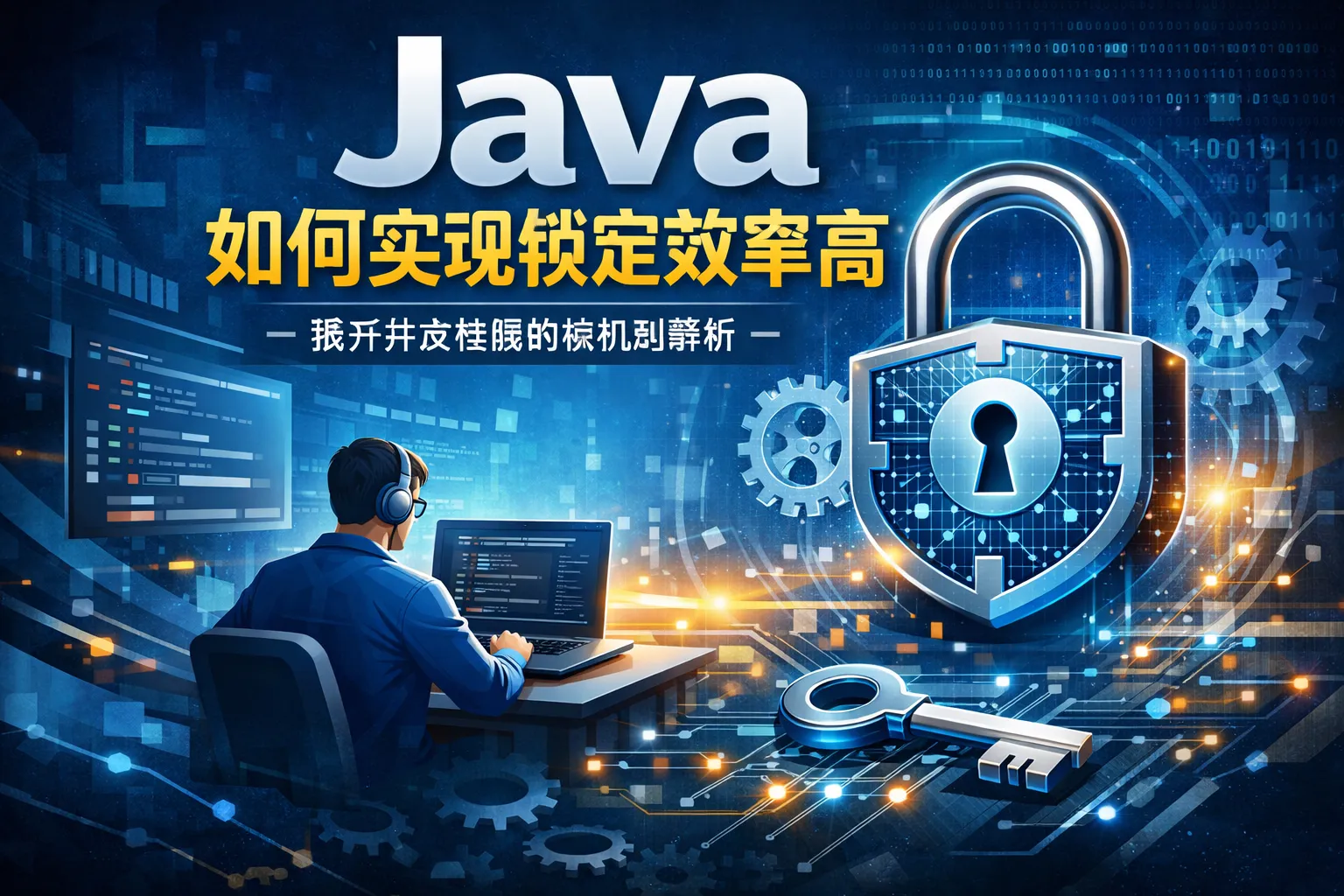 java如何实现锁定效率高