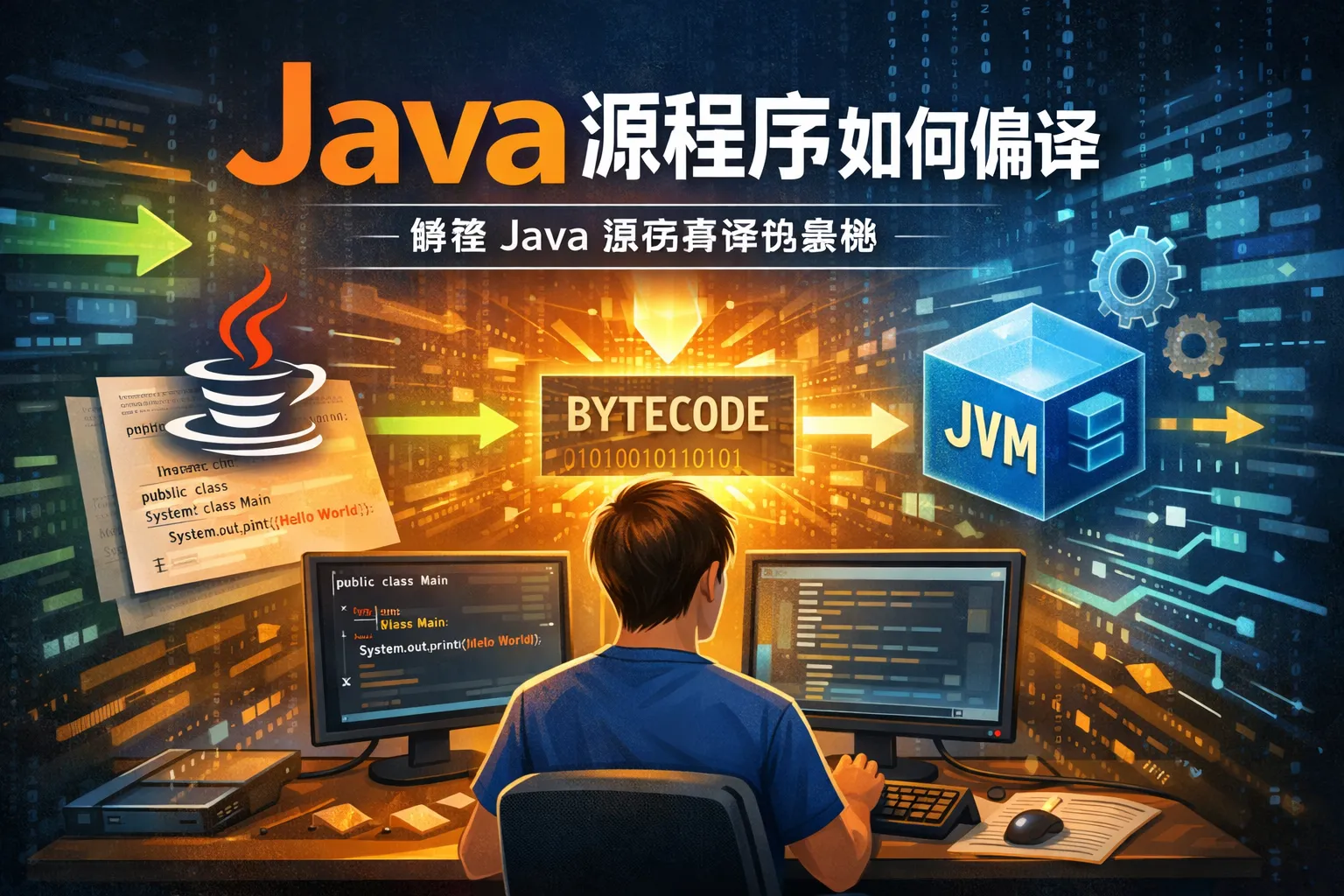 java源程序如何偏译