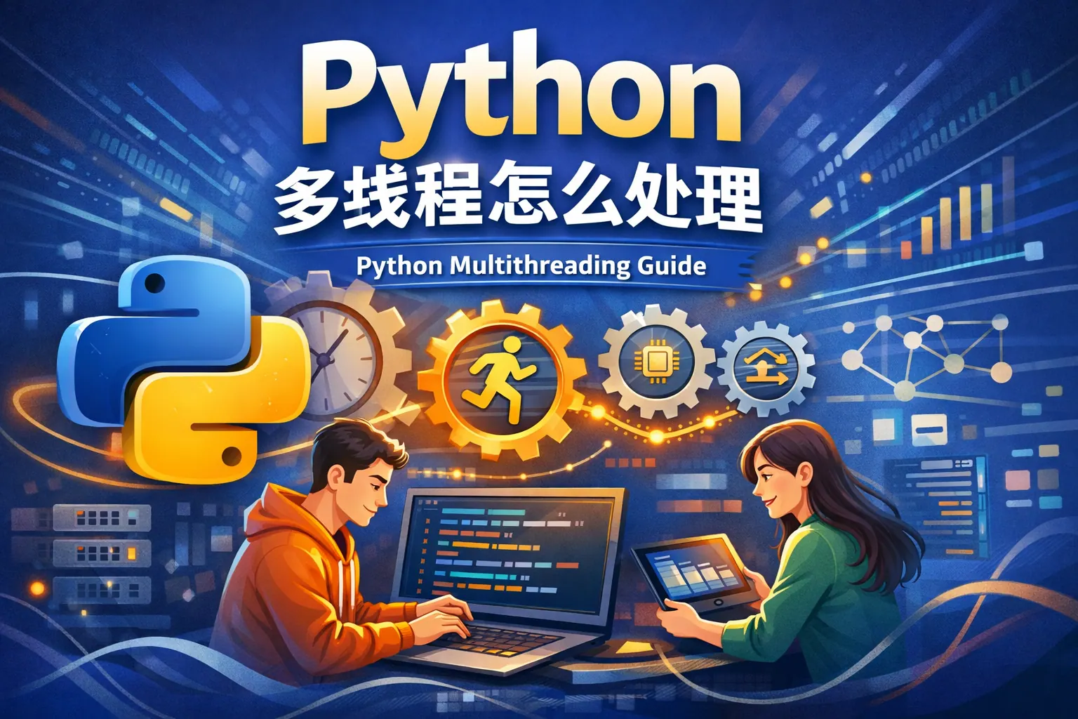 python多线程怎么处理