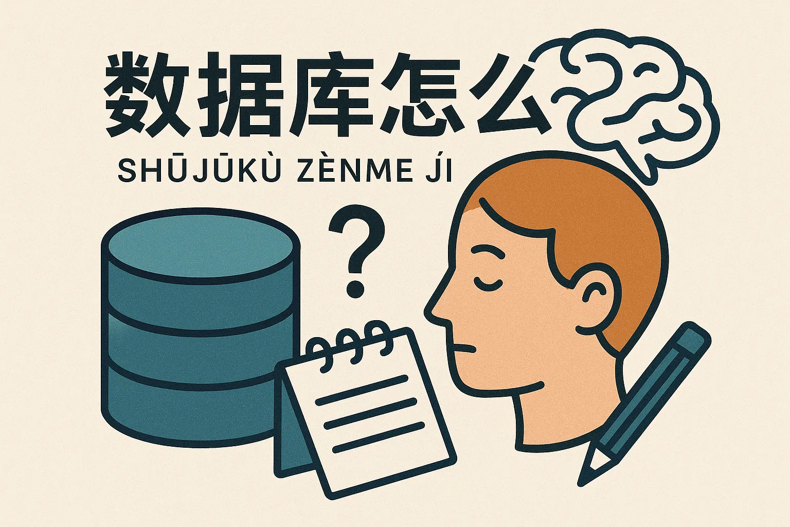 数据库怎么记