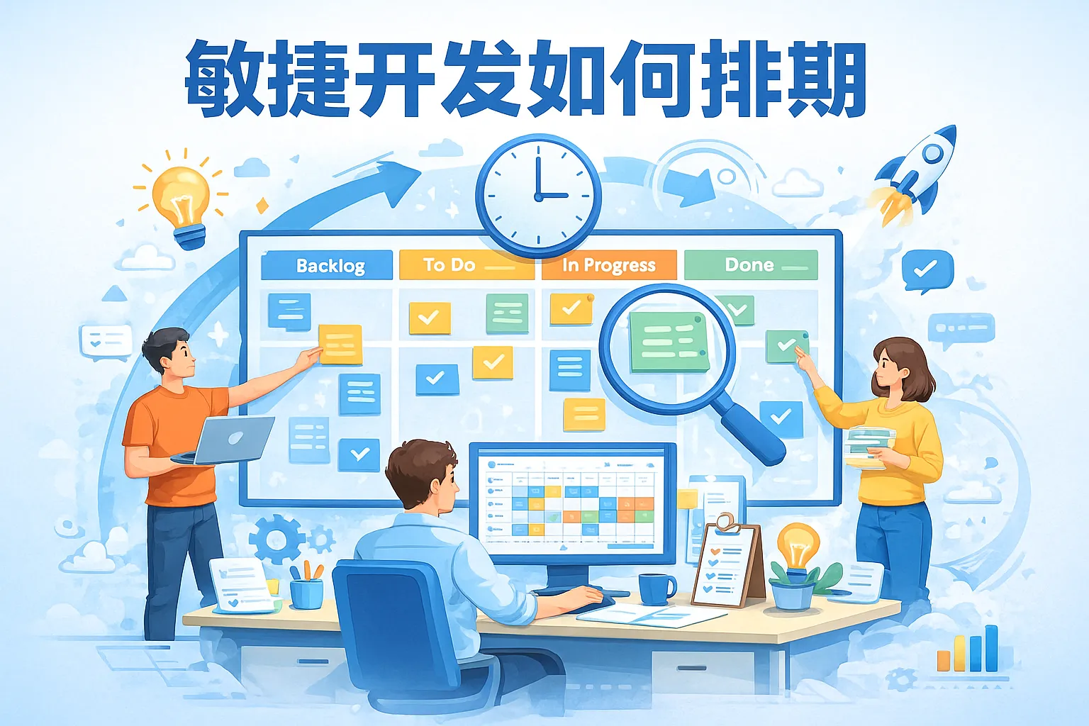 敏捷开发如何排期