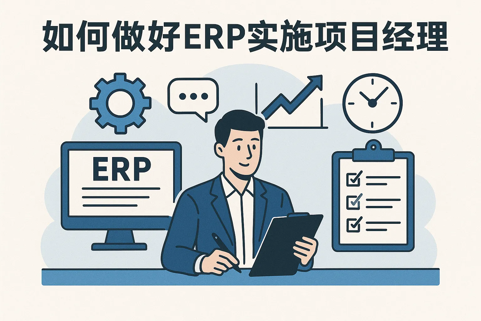 如何做好erp实施项目经理