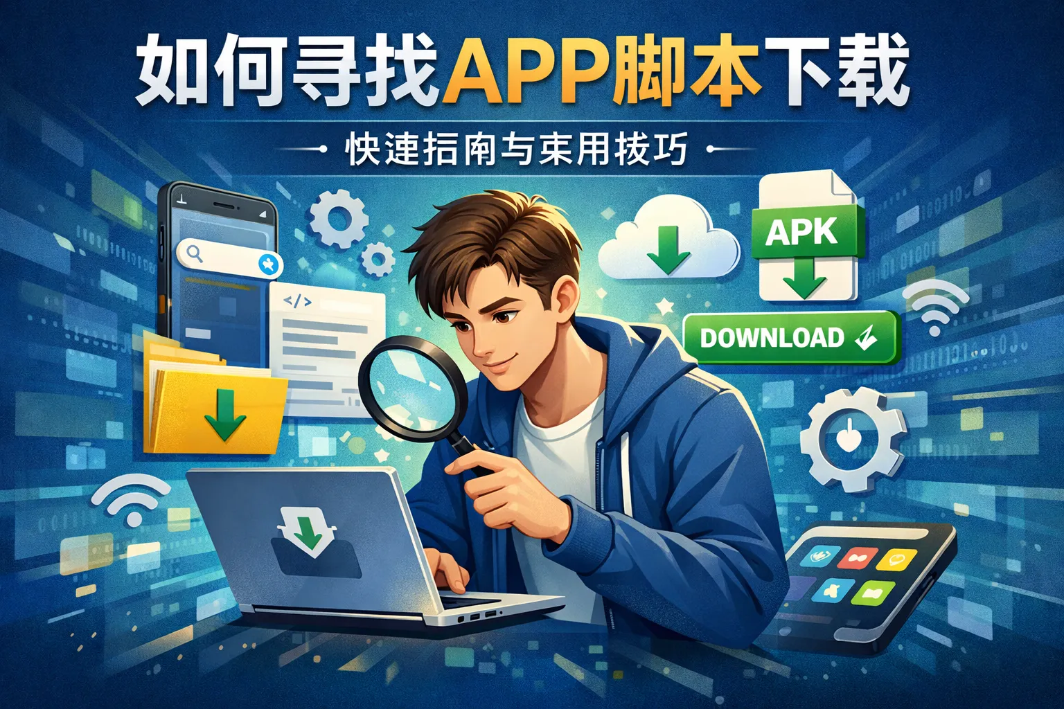 如何寻找app脚本下载