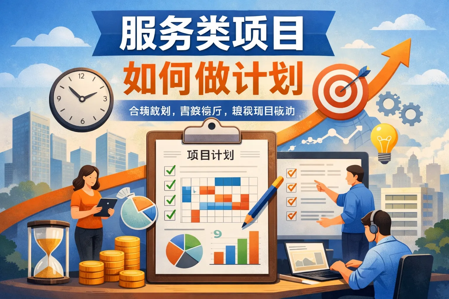 服务类项目如何做计划