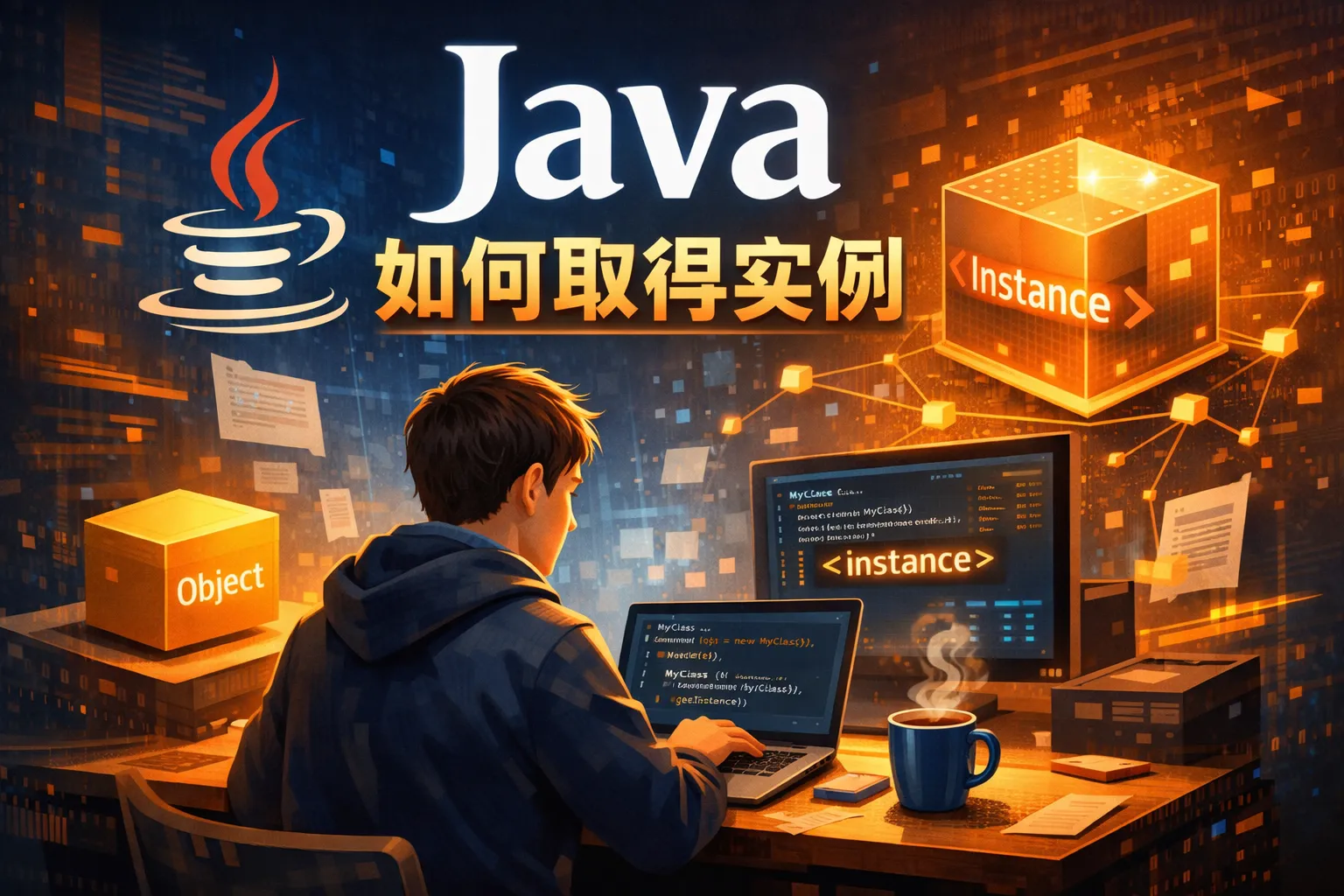 java如何取得实例