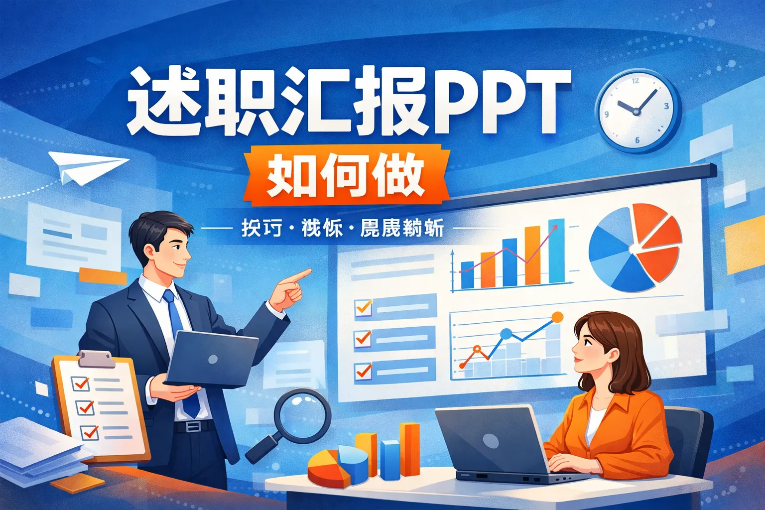 述职汇报ppt 如何做