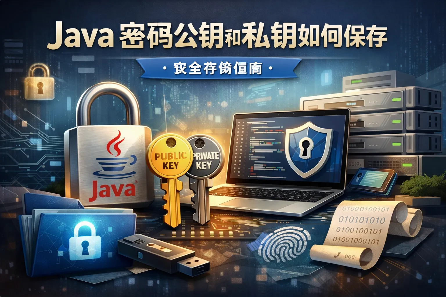 java密码公钥和私钥如何保存